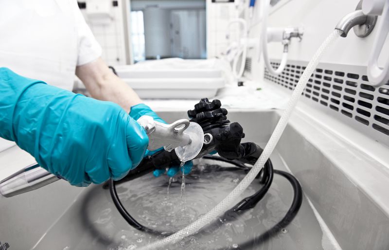 Peracetic Acid is the chemical of choice in endoscopy cleaning