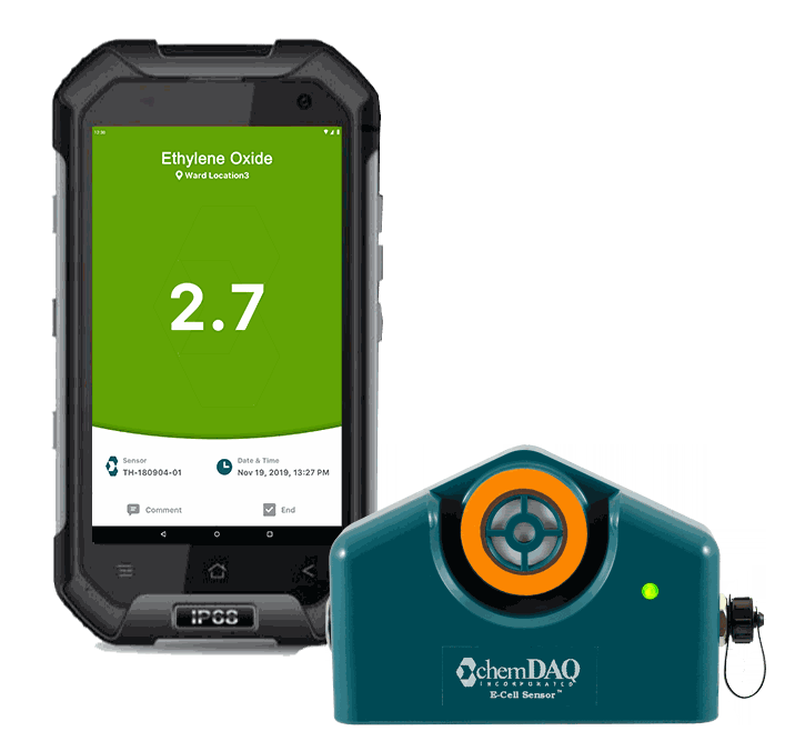 ChemDAQ SafeCide 2.0 Ethylene Oxide Portable Monitor